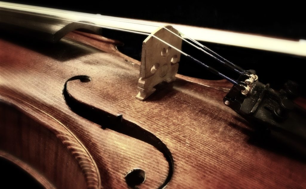 violin closeup